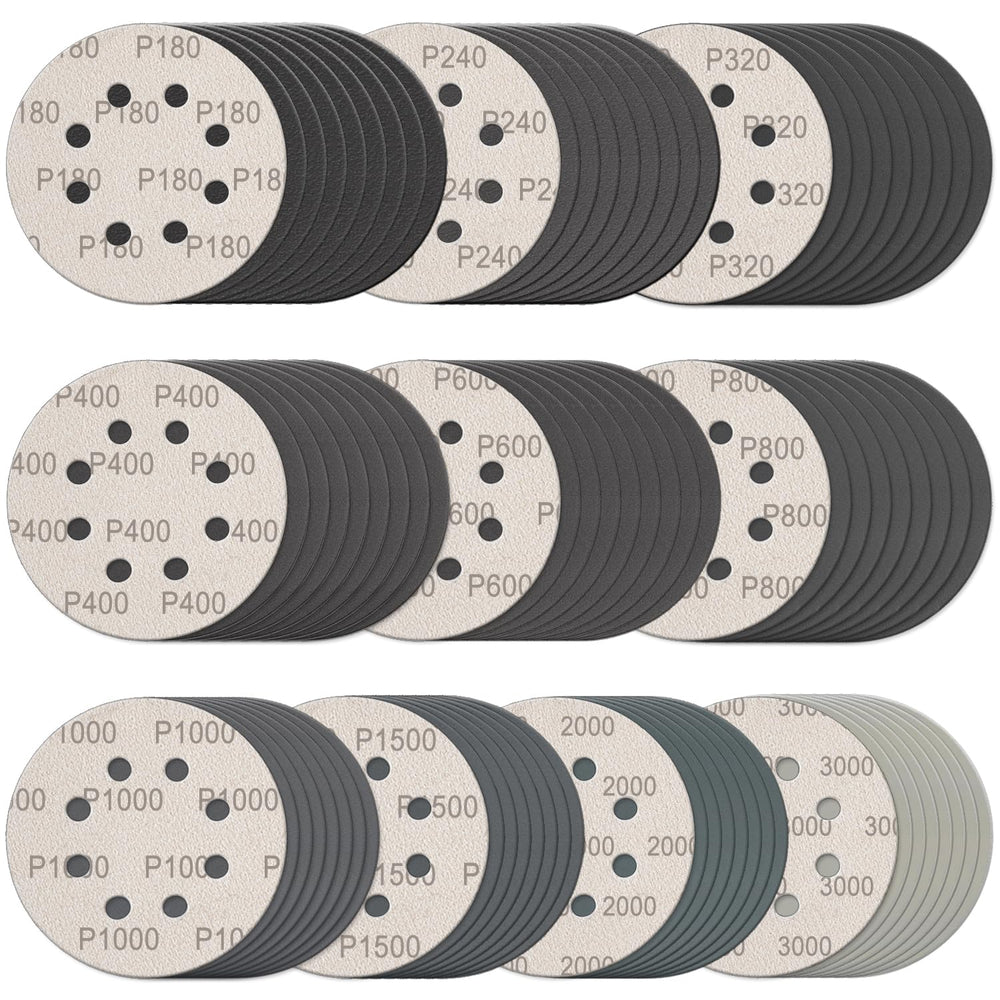 Rvetol front view of 5-inch disc pack showing full assortment and convenience
