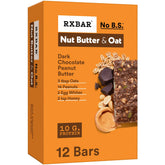 RXBAR box front showing flavor and count, clear shelf-ready packaging benefit