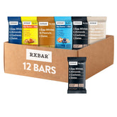 RXBAR front pack variety showing all included flavors and benefits