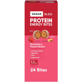 RXBAR front box showing Strawberry Peanut Butter flavor and convenience