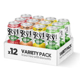 The Ryl Co front packaging showing four-flavor variety and zero sugar benefit