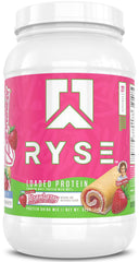 RYSE Up Supplements front tub showing brand and flavor for quick identification