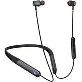 Rythflo front view neckband earbuds showing sleek design and comfort