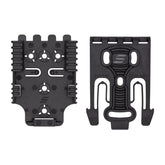 Safariland front platform attachment showing secure mounting and versatile placement