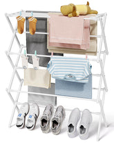 Sakugi front view of full assembled rack showing compact drying capacity and organization