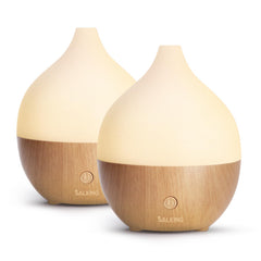 SALKING diffuser front view showing compact design and clean lines for easy placement