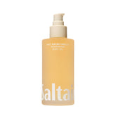 Saltair front bottle showing salt water vanilla scent and easy pump benefit