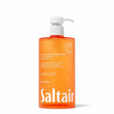 Saltair front packaging shows bottle and brightening benefit