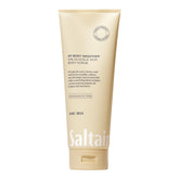 Saltair KP Body Scrub front jar showing clean packaging and size benefits