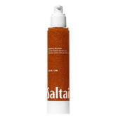 Saltair front pump bottle showing SPF 50 and dewy finish benefit