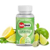 SaltStick front packaging showing lemon lime flavor and portability benefit