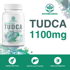 Sambugra bottle open with capsules visible for clear contents reassurance