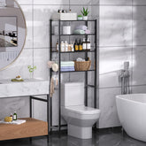 samstar front view storage rack showing four tiers and compact fit benefits space saving