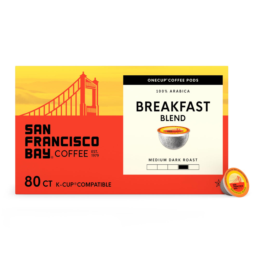 san francisco bay front packaging showing 80-count and blend benefits