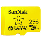 SanDisk Super Mario pack front showing three cards and branding for quick recognition