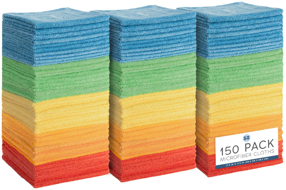 S&T INC. front packaging of 150-pack showing value and quantity benefit