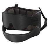 SARISUN front view in black showing full 360° head cradle for support