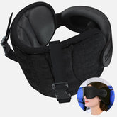 SARISUN front view on seat showing stable head support benefit