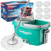 Sarkunpio front packaging in turquoise showing complete set and benefits