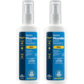 Sawyer front packaging showing two 4 fl oz bottles and travel convenience