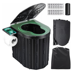 Sckee front view folded showing compact portability and easy storage
