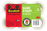 Scotch front packaging showing six clear tape rolls and product branding for dependable supply