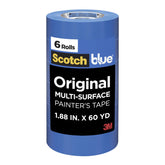 ScotchBlue front packaging showing six rolls for project readiness