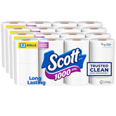 Scott front packaging showing 32-roll bulk pack and brand convenience