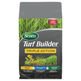 Scotts Triple Action front packaging showing product and benefits