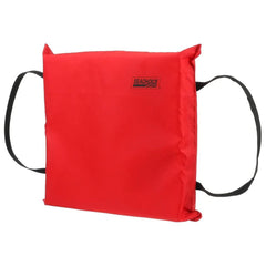 SEACHOICE cushion in use on boat seat demonstrating comfort and ready-to-throw safety