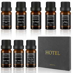 SEAMOSH front packaging showing luxury hotel scent set and premium finish