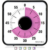 Secura front face peony color showing clear countdown disk and numbers, easy visibility