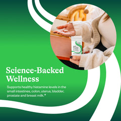 Seeking Health label close-up highlighting ingredients and allergen-free claim