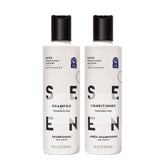 SEEN bundle front packaging shows clean design and gentle hair benefits