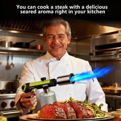 SEESE torch side profile highlighting ergonomic grip for comfortable handling