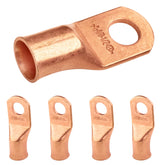 SELTERM front view of 5pcs package showing heavy-duty copper lugs and labeling for reliability