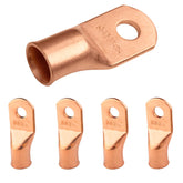 SELTERM front packaging showing five 4/0 AWG copper lugs and benefits of high conductivity