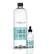 SenAllis front view of both bottles showing pack and easy refill benefit