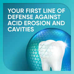 SENSODYNE PRONAMEL tube close-up highlighting brand and readability benefit
