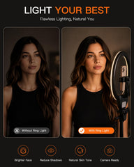 SENSYNE fully extended 50-inch tripod demonstrating full-body framing benefit