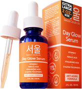 SeoulCeuticals front bottle view showing brand and concentrated vitamin C for brighter skin