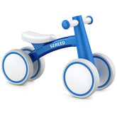 SEREED front view of balance bike showing stable frame and seat benefit