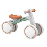SEREED front view showing compact toddler balance bike and safe design