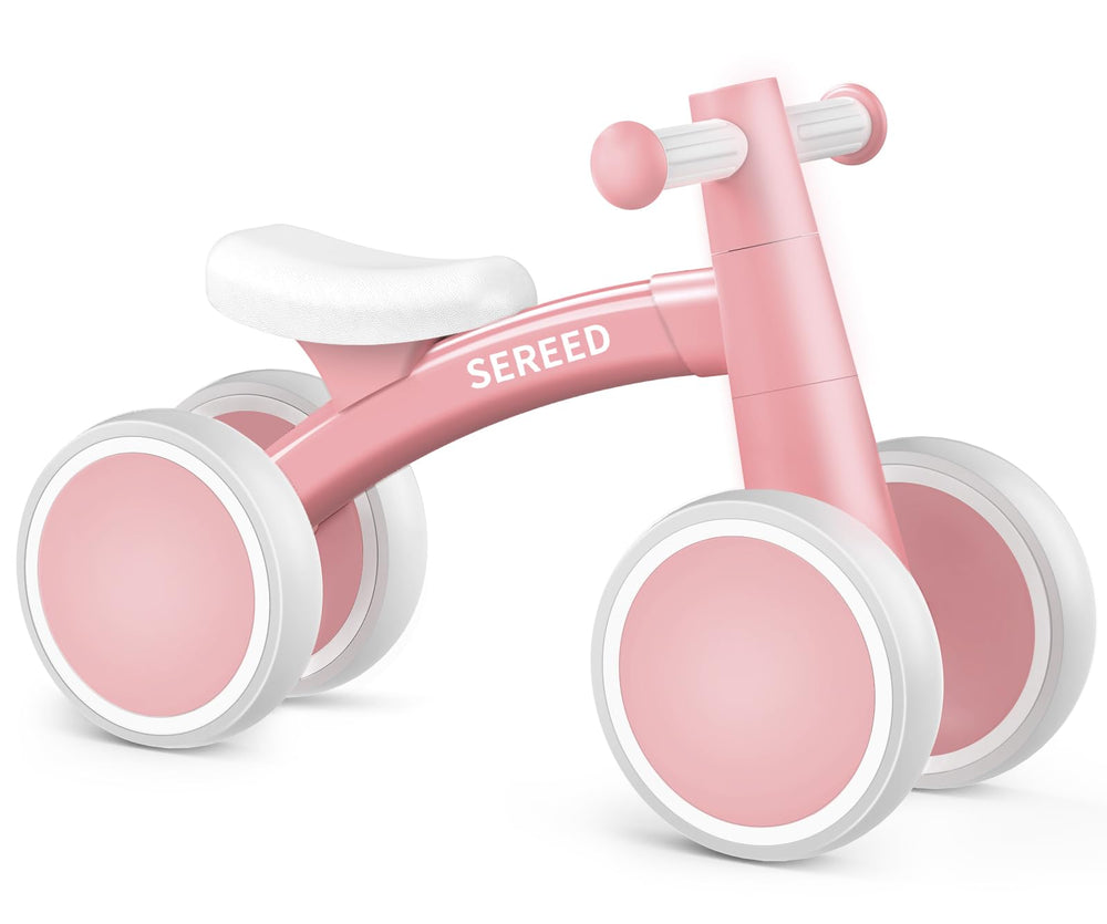SEREED front view showing balanced toddler-ready frame and easy entry