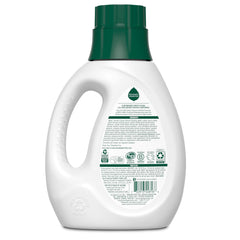 Seventh Generation label close-up highlighting plant-based ingredients and certifications