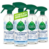 Seventh Generation front packaging showing unscented multi-surface benefit
