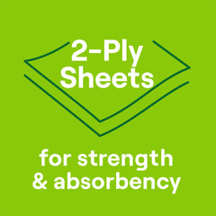 Seventh Generation cleaning a kitchen spill to show quick absorbency benefit
