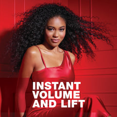 SexyHair Big Powder Play applied at roots with fingers for instant lift and volume