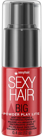 SexyHair front packaging showing compact 0.4 oz can and branding for travel convenience