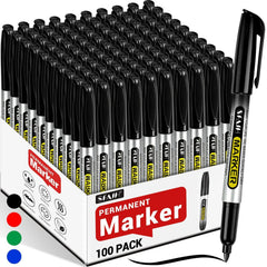 SFAIH front packaging showing 100-pack and organized markers for bulk supply